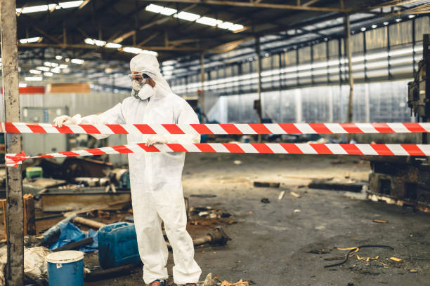 Professional Crime Scene Cleanup technician working in Niles, MI